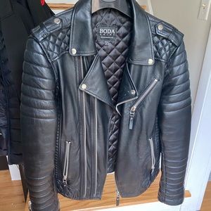 Boda Skins Black Leather Jacket